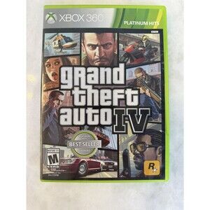 Grand Theft Auto IV GTA 4 Microsoft Xbox 360